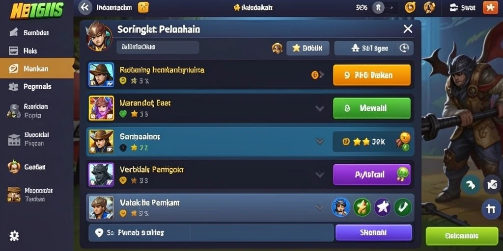 rpzzz - Contoh gameplay dalam RPZZZ yang seru dan menantang.